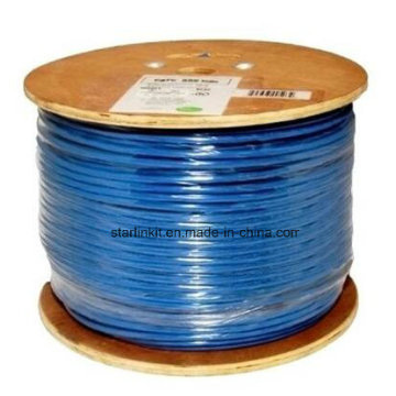 Cable CAT6 STP LAN de alta velocidad para red Gigabit Azul